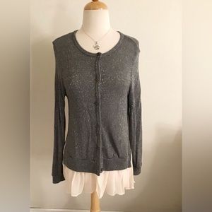 Clu Gray Cardigan Size Small